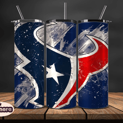 Houston TexansNFL Tumbler Wrap, Nfl Teams, NFL Logo Tumbler Png, NFL Design Png Design by Eleonora 24