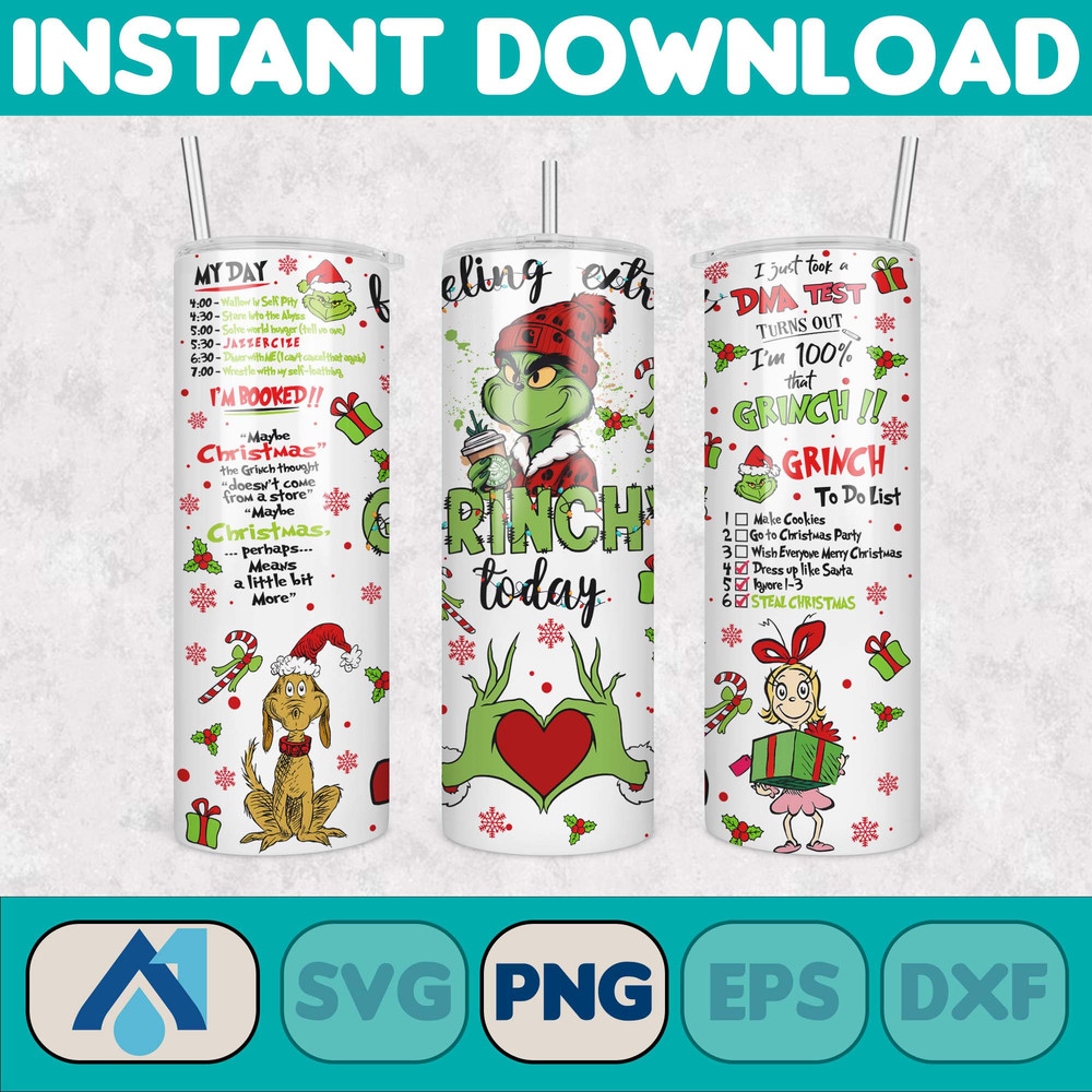 Pink Boujee Christmas Leopard 20oz Tumbler Design Png, Stanley Christmas Retro 20oz Straight And Tapered Tumbler Wrap Design (42).jpg