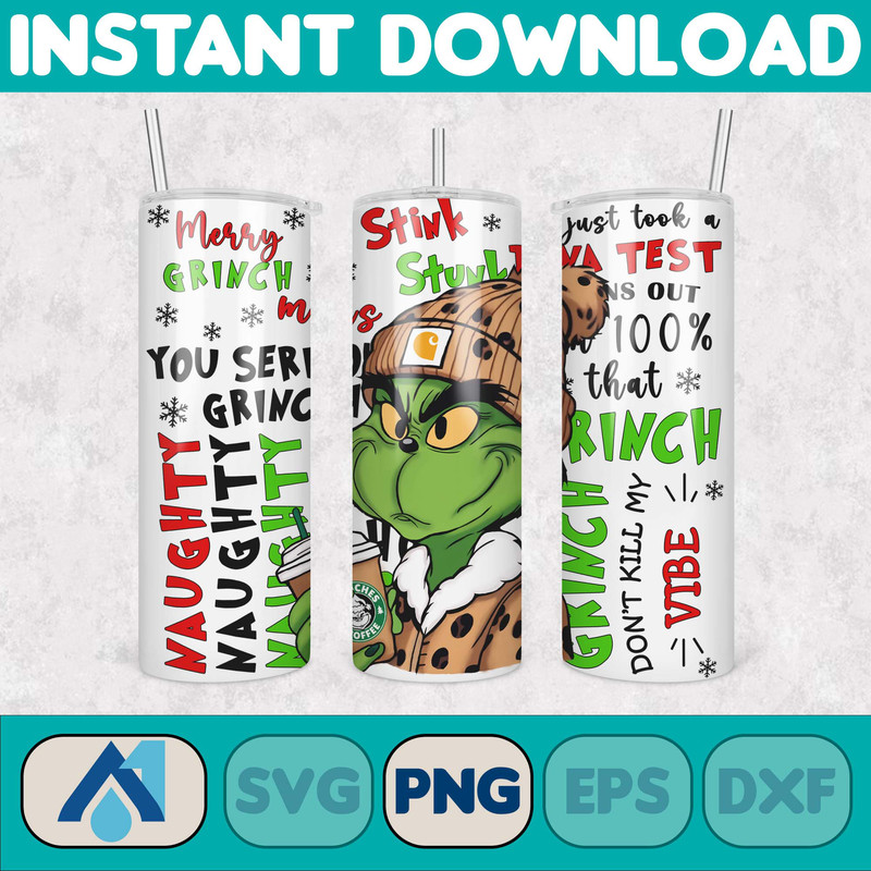 Boujee Christmas Leopard 20oz Tumbler Design Png, Stanley Christmas Retro 20oz Straight And Tapered Tumbler Wrap Design, Digital File (1).jpg