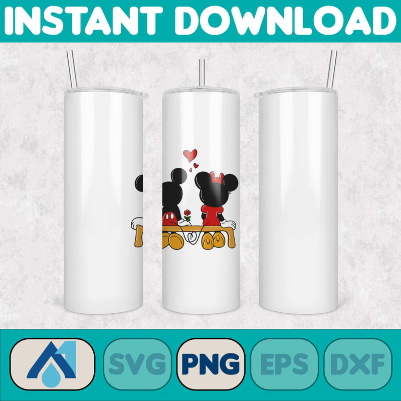 Valentine Cartoon Png Glass Can, Happy Valentine 16oz Libbey Glass Wrap Png, Valentine Mickey Png, Funny Valentine Png (10).jpg