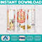 Cartoon Tumbler, Starbucks Tumbler 20oz Skinny Sublimation, Cute Digital Design, PNG Instant Download (2).jpg
