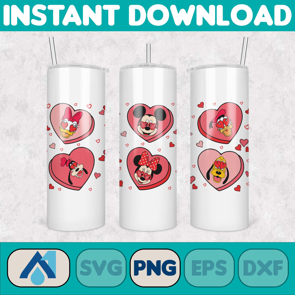 Happy Valentine Glass Can Png, Cartoon Valentine Glass Can 16oz, Movie Couple 16oz, Pink Valentine Libbey 16oz (19).jpg