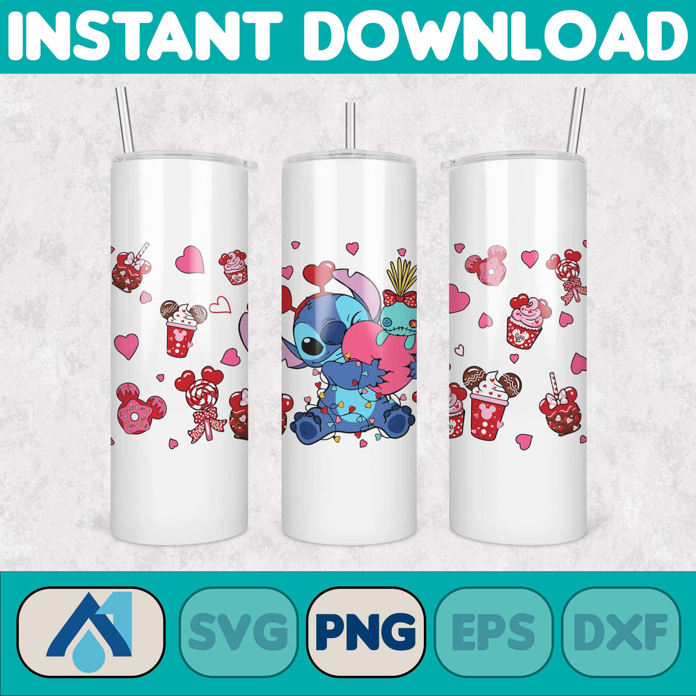 Happy Valentine Glass Can Png, Cartoon Valentine Glass Can 16oz, Movie Couple 16oz, Pink Valentine Libbey 16oz (36).jpg