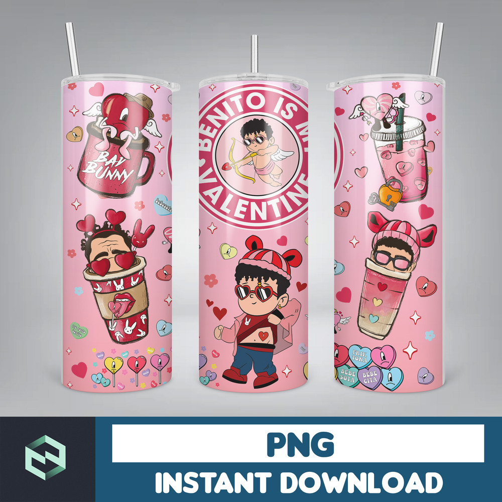 Bad Bunny Valentines Day Png, Benito Png, Un Valentina Sin Ti, Bad Bunny Png, Cricut Png, Valentine's Day (4).jpg