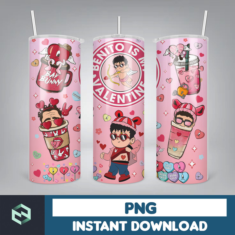 Bad Bunny Valentines Day Png, Benito Png, Un Valentina Sin Ti, Bad Bunny Png, Cricut Png, Valentine's Day (4).jpg