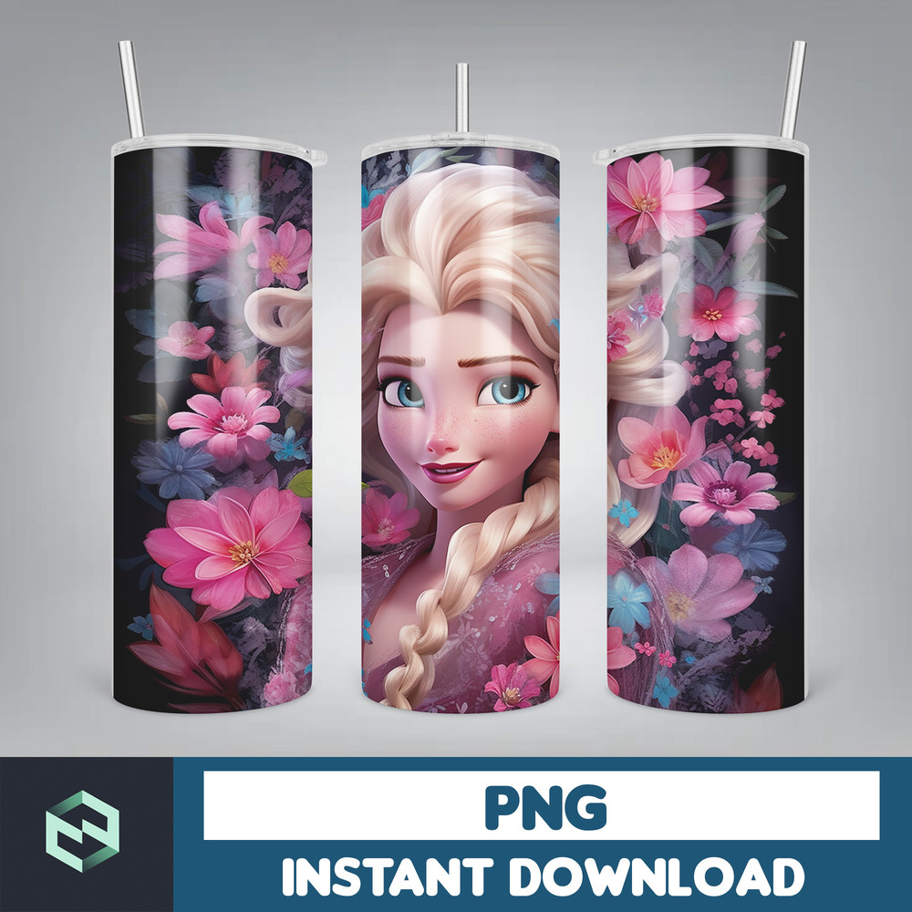 3D All Styles Cartoon 20oz Skinny Tumbler Design, 3D Floral Movie Tumbler, Cartoon Tumbler Design PNG (37).jpg