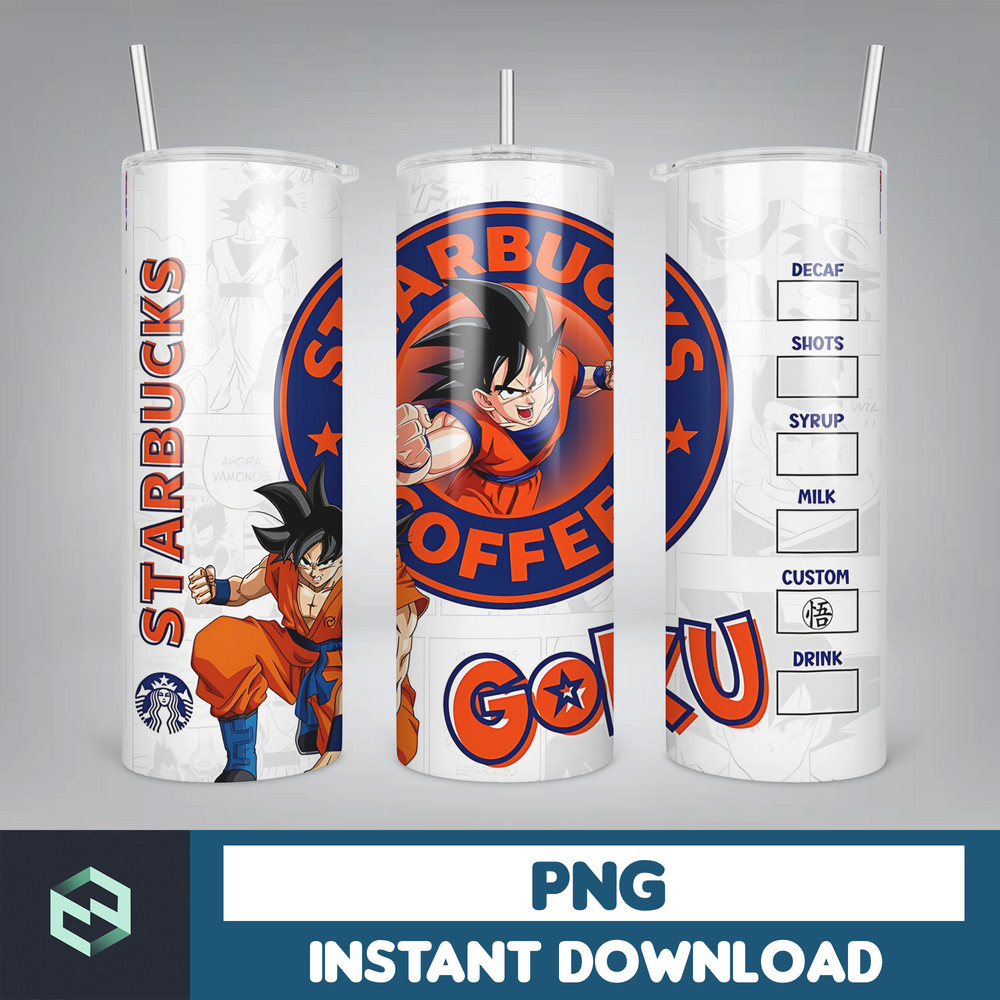 Cartoon Tumbler, Starbucks Tumbler 20oz Skinny Sublimation, Cute Digital Design, PNG Instant Download (40).jpg