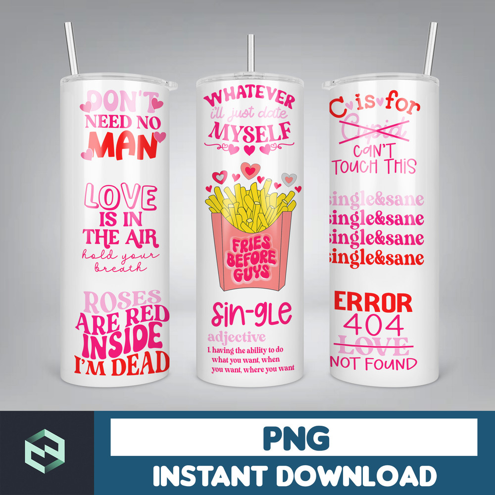 Valentine Tumbler Wrap Png, 20oz Skinny Valentine Tumbler Sublimation Designs, Valentines day Tumbler Png (3).jpg