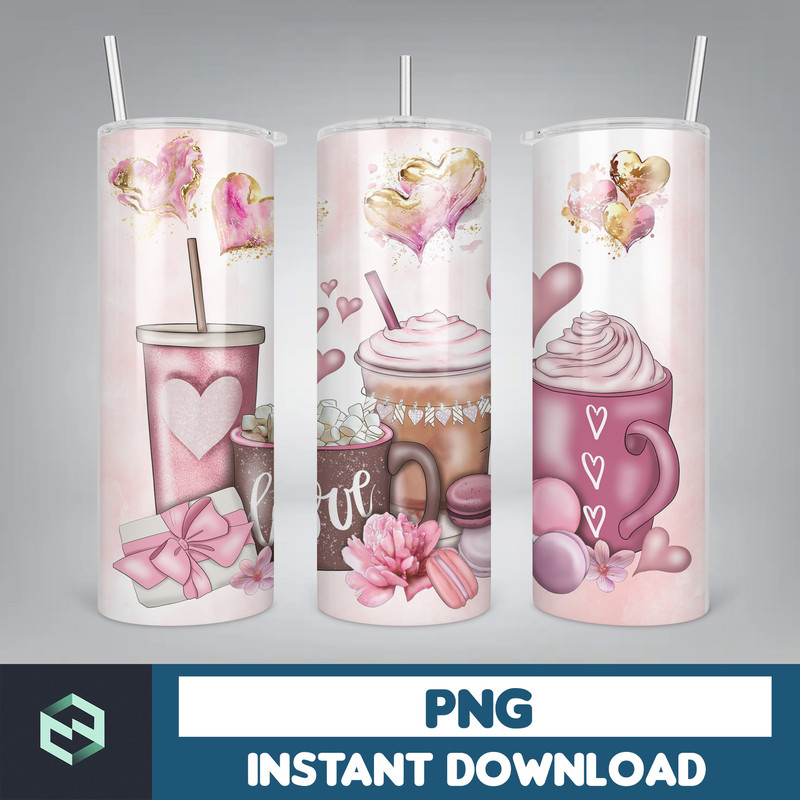 Valentine Tumbler Wrap Png, 20oz Skinny Valentine Tumbler Sublimation Designs, Valentines day Tumbler Png (7).jpg