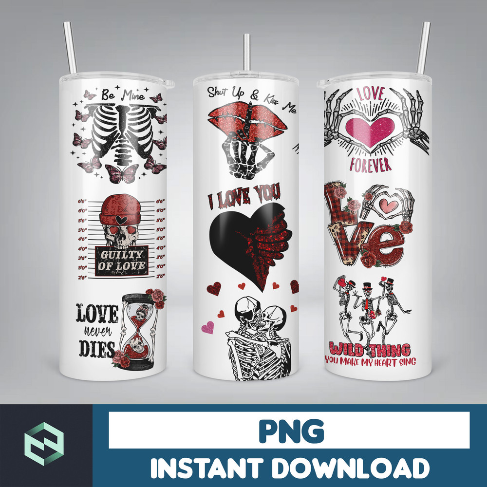 Valentine Tumbler Wrap Png, 20oz Skinny Valentine Tumbler Sublimation Designs, Valentines day Tumbler Png (28).jpg