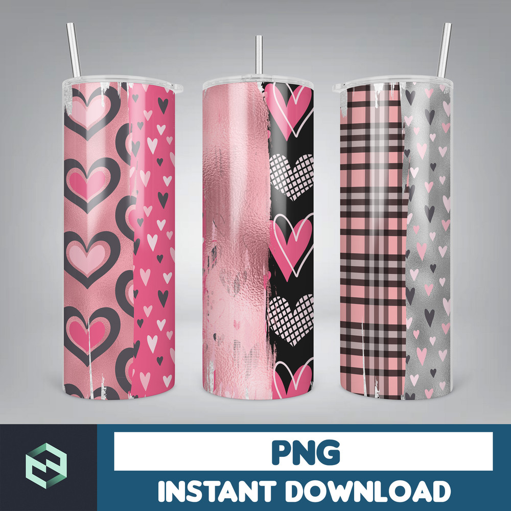 Valentine Tumbler Wrap Png, 20oz Skinny Valentine Tumbler Sublimation Designs, Valentines day Tumbler Png (32).jpg