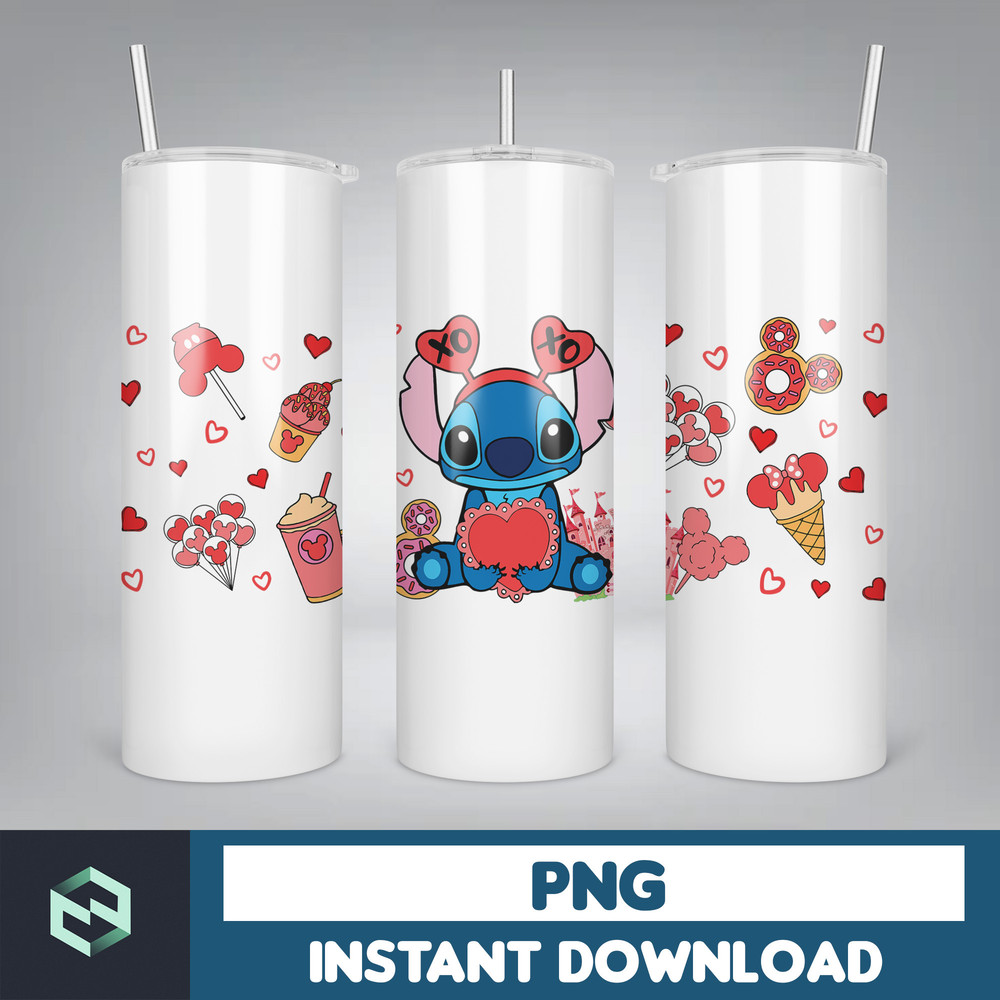 Inflated Valentine Cartoon 11oz Mug Wrap Png, Valentine Lover Mug Wrap Design, Valentine's Day 11oz Mug Wrap (3).jpg