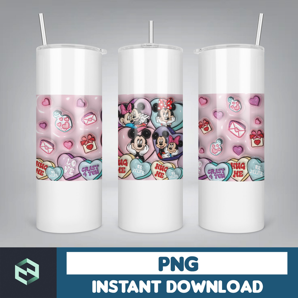 Inflated Valentine Cartoon 11oz Mug Wrap Png, Valentine Lover Mug Wrap Design, Valentine's Day 11oz Mug Wrap (10).jpg