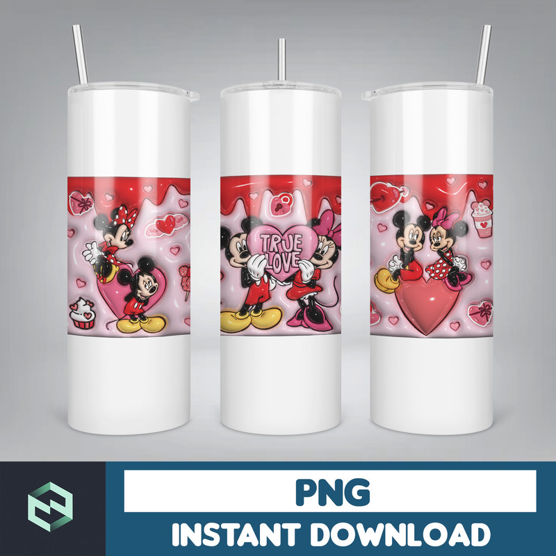 Inflated Valentine Cartoon 11oz Mug Wrap Png, Valentine Lover Mug Wrap Design, Valentine's Day 11oz Mug Wrap (11).jpg