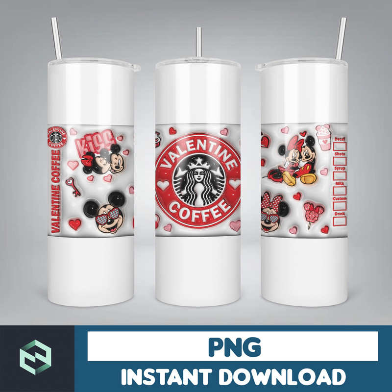 Inflated Valentine Cartoon 11oz Mug Wrap Png, Valentine Lover Mug Wrap Design, Valentine's Day 11oz Mug Wrap (22).jpg