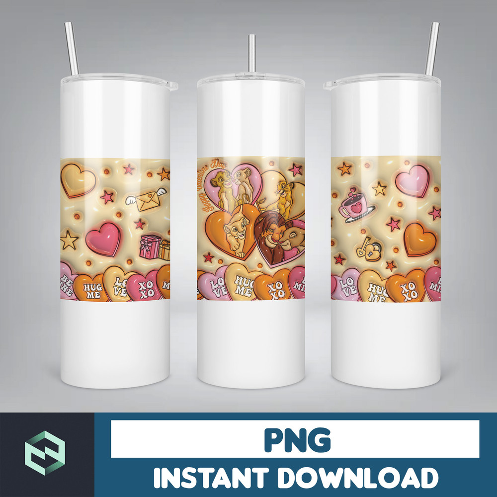 Inflated Valentine Cartoon 11oz Mug Wrap Png, Valentine Lover Mug Wrap Design, Valentine's Day 11oz Mug Wrap (35).jpg