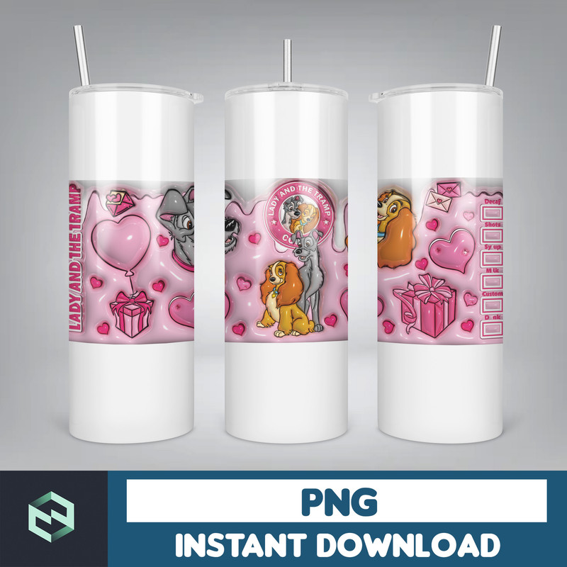 Inflated Valentine Cartoon 11oz Mug Wrap Png, Valentine Lover Mug Wrap Design, Valentine's Day 11oz Mug Wrap (46).jpg