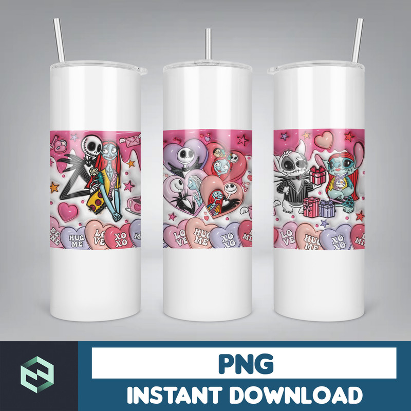 Inflated Valentine Cartoon 11oz Mug Wrap Png, Valentine Lover Mug Wrap Design, Valentine's Day 11oz Mug Wrap (49).jpg