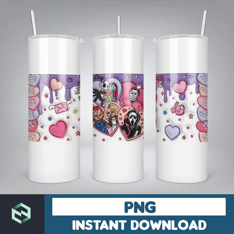 Inflated Valentine Cartoon 11oz Mug Wrap Png, Valentine Lover Mug Wrap Design, Valentine's Day 11oz Mug Wrap (52).jpg