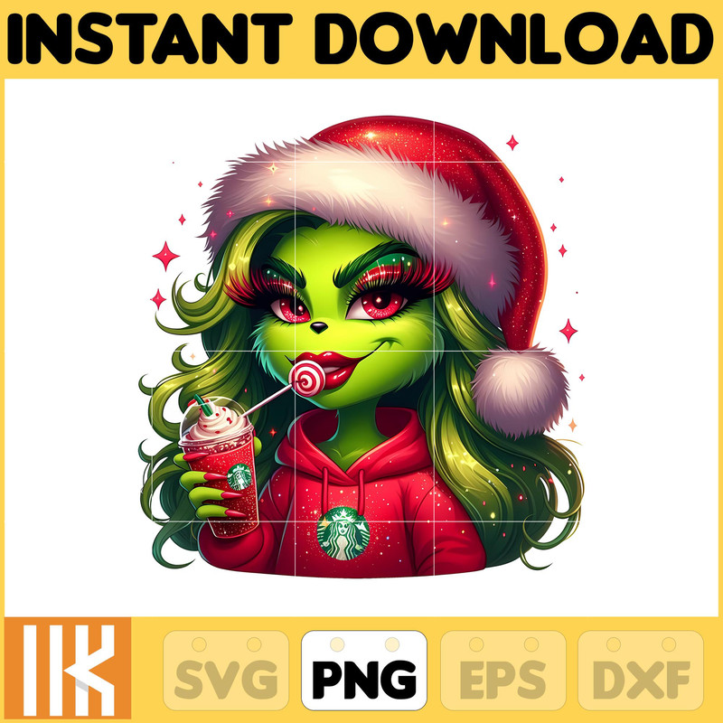 Red Bougie Grinch file PNG, Cheetah Grinch Png, Mama Grinch, Christmas Grinch, Cute Girl Grinch png, Boujee Grinch Mean Girl (1).jpg