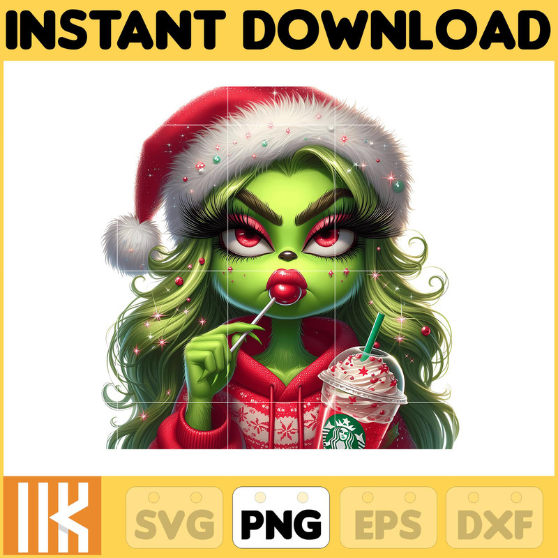 Red Bougie Grinch file PNG, Cheetah Grinch Png, Mama Grinch, Christmas Grinch, Cute Girl Grinch png, Boujee Grinch Mean Girl (10).jpg