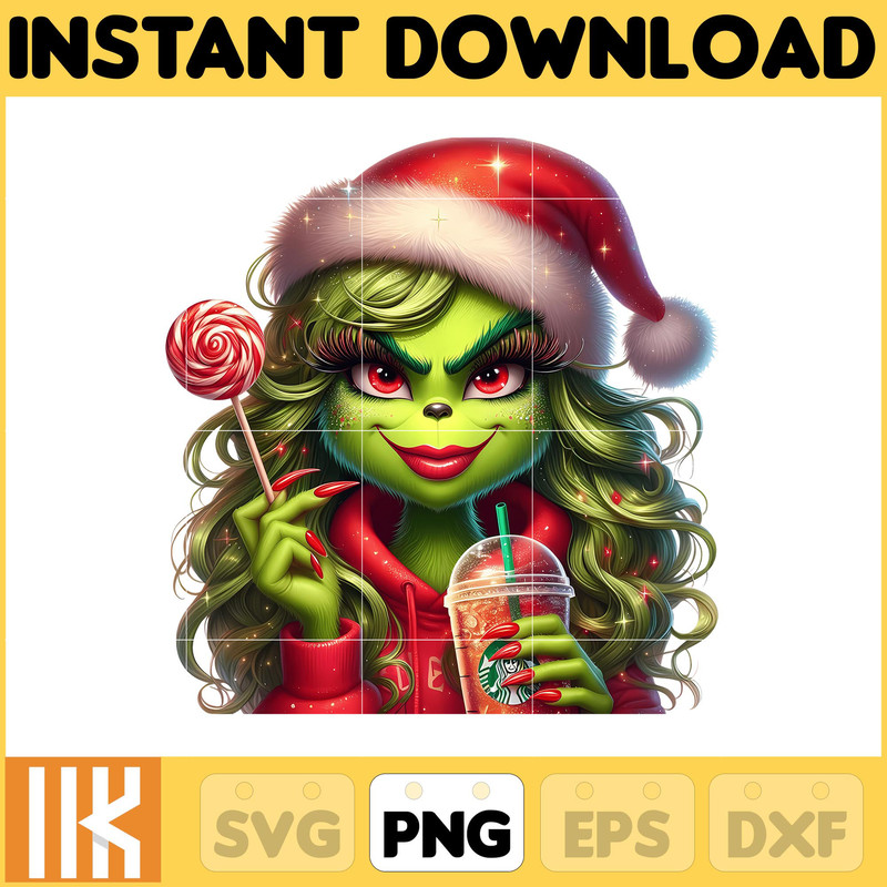 Red Bougie Grinch file PNG, Cheetah Grinch Png, Mama Grinch, Christmas Grinch, Cute Girl Grinch png, Boujee Grinch Mean Girl (12).jpg