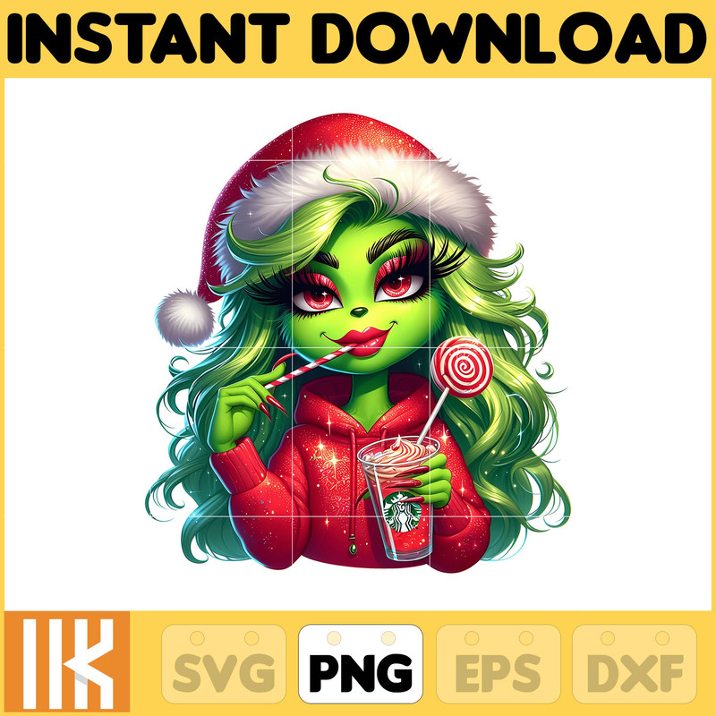 Red Bougie Grinch file PNG, Cheetah Grinch Png, Mama Grinch, Christmas Grinch, Cute Girl Grinch png, Boujee Grinch Mean Girl (13).jpg