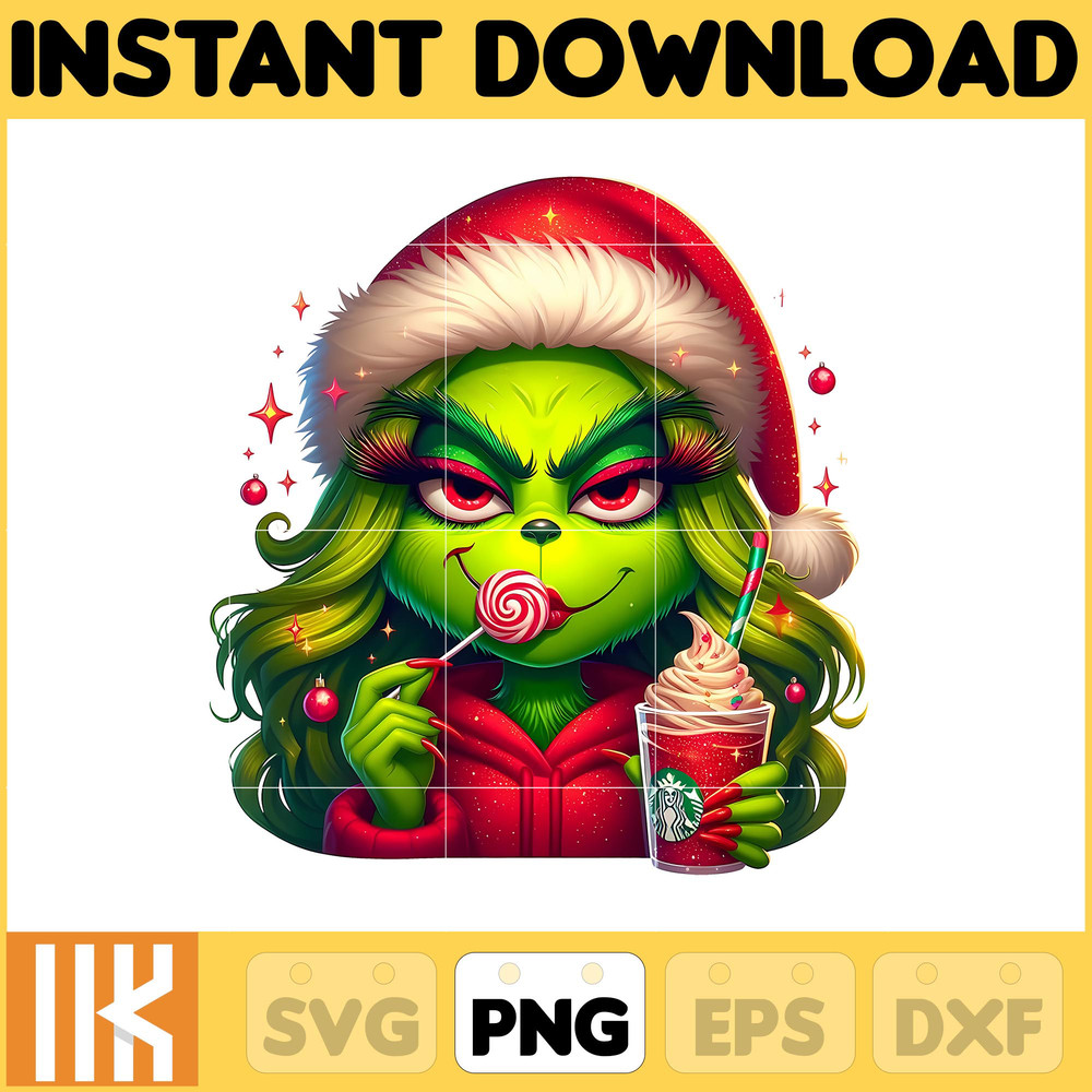 Red Bougie Grinch file PNG, Cheetah Grinch Png, Mama Grinch, Christmas Grinch, Cute Girl Grinch png, Boujee Grinch Mean Girl (20).jpg