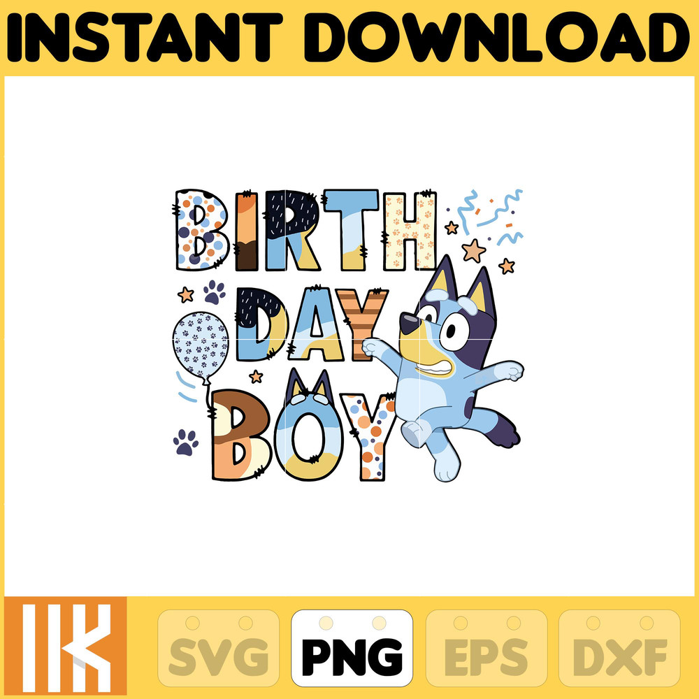 Bluey Happy Birthday Boy Png, Bluey And Bingo Png, Bluey Family Png, Bluey And Friends Png, Birthday Boy (3).jpg