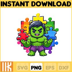 superhero autism hulk png, autism superhero png, autism awareness png, be kind png , autism kid png, instant download