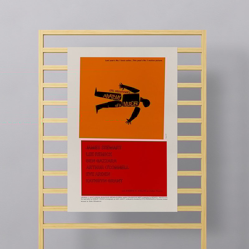 Retro movie poster Anatomy of a Murder, Film Poster by Saul Bass 1959.jpg