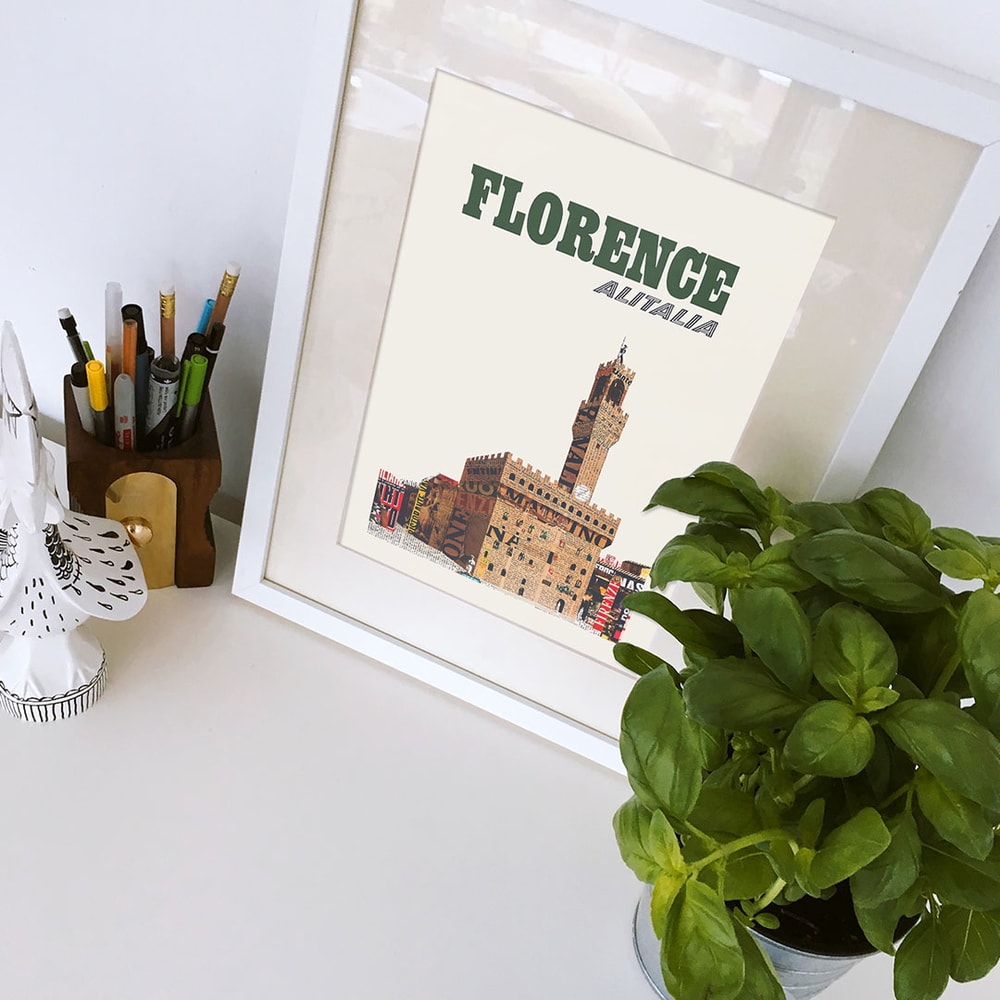 Three Italian travel posters by Alitalia Airlines, 1960s.jpg