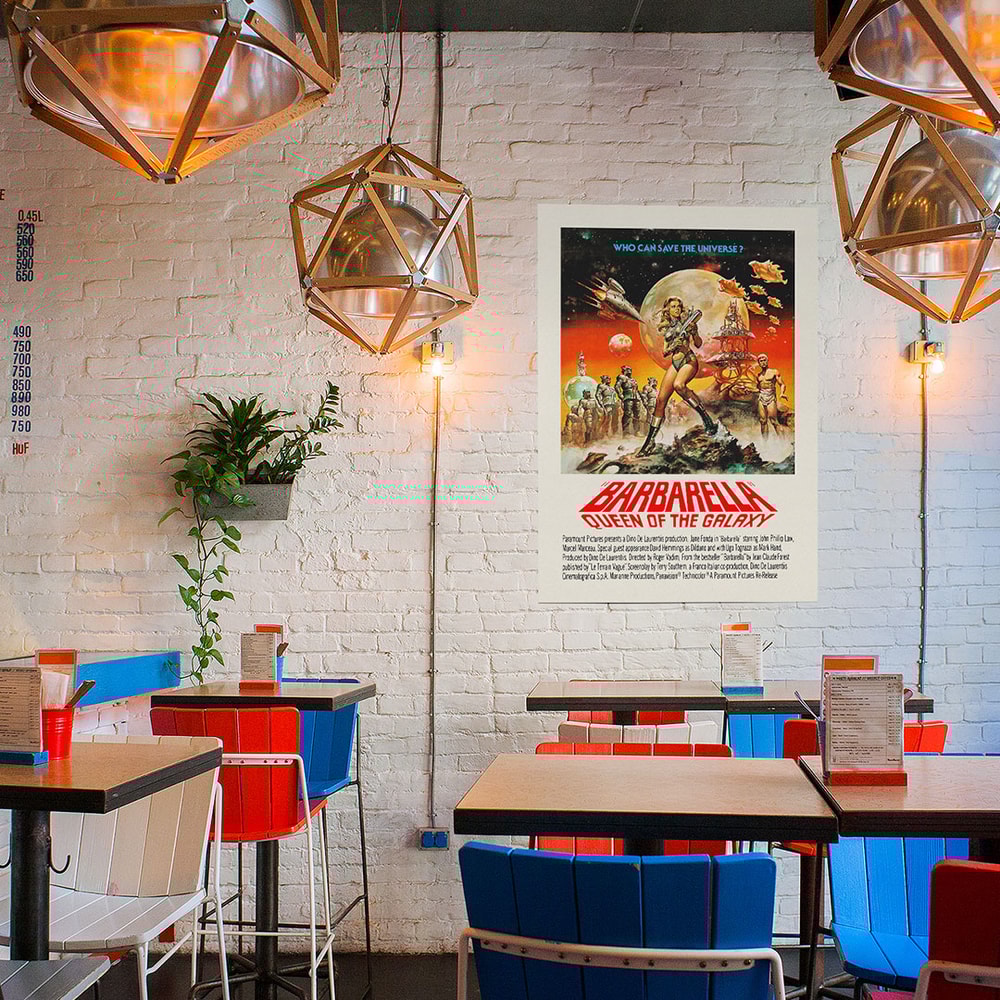 Barbarella Vintage movie poster, 1977.jpg