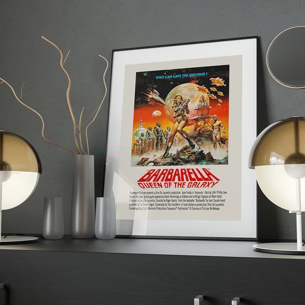 Barbarella - Vintage movie poster, 1977.jpg