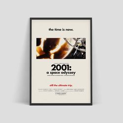 2001 a Space Odyssey - Retro movie poster, 1968