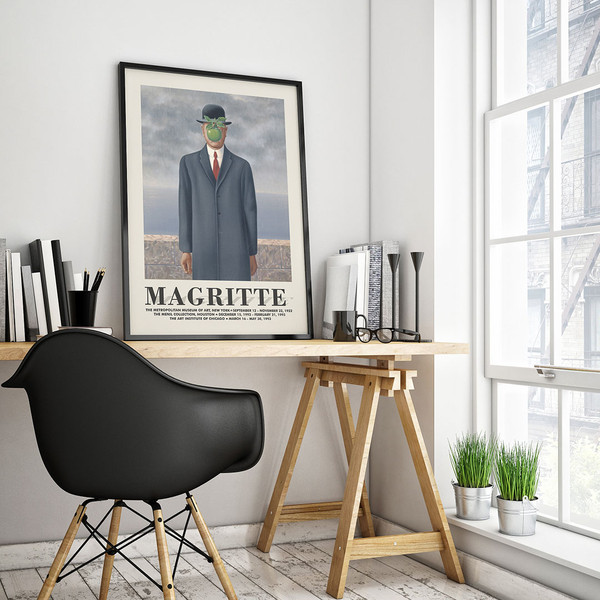 Rene Magritte Exhibition poster for The Metropolitan Museum of Art, New York, 1992.jpg