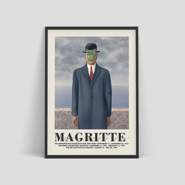Rene Magritte - Exhibition poster, 1992.jpg