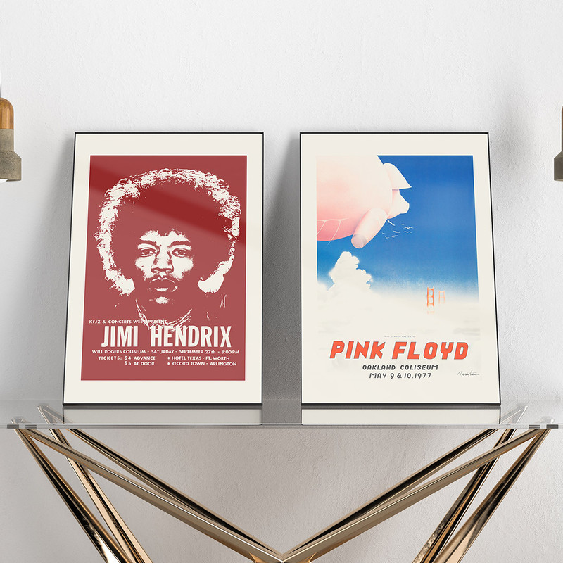 Jimi Hendrix - Original vintage concert poster, Ft. Worth, Texas.jpg