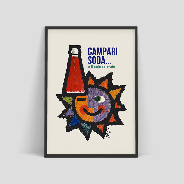 Campari Soda - Vintage Italian advertising poster, 1950.jpg