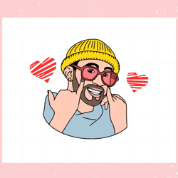 bad bunny valentines baby benito layered , valentine svg,valentine day svg,valentine day,happy valentine