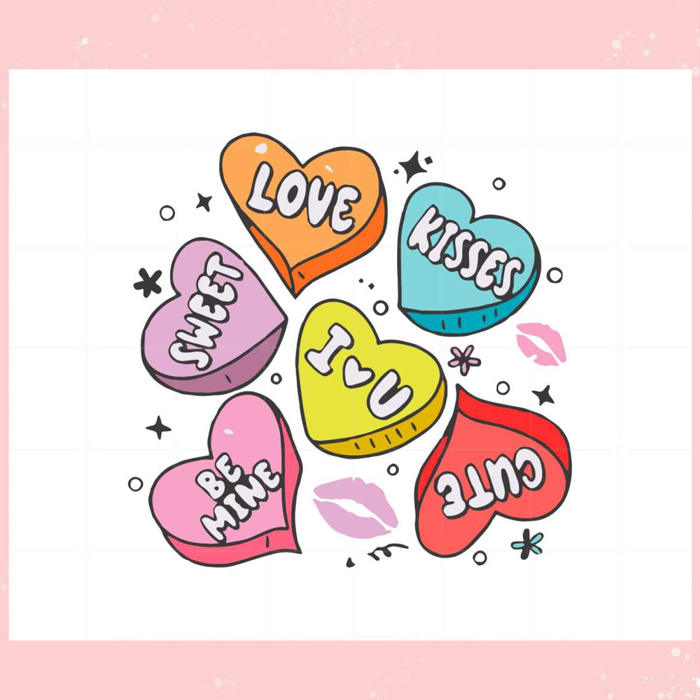 Be Mine Valentines Hearts Svg Valentines Day Couple.jpg