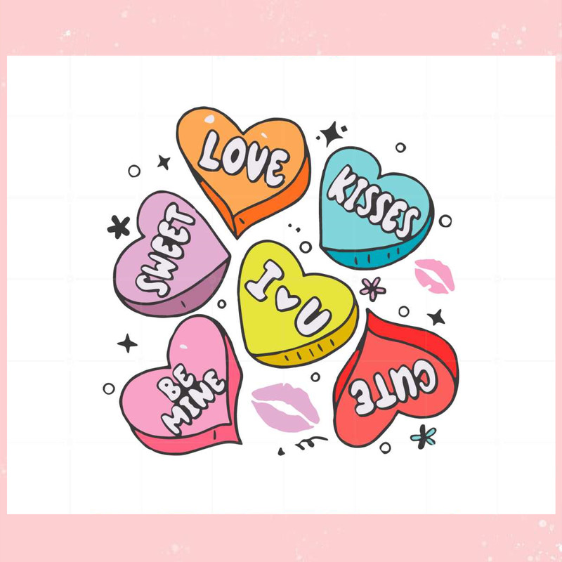Be Mine Valentines Hearts Svg Valentines Day Couple.jpg