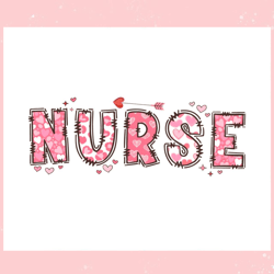 cute nurse valentines day png, valentine svg,valentine day svg,valentine day,happy valentine