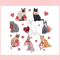 Cute Valentine Cats Hearts PNG.jpg