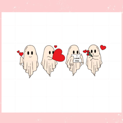 cute valentine ghost svg best graphic designs , valentine svg,valentine day svg,valentine day,happy valentine
