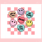 Smiley Candy Hearts Retro Valentines Svg Graphic Designs Files.jpg