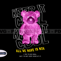 keep it cool teddy bear stretwear, teddy bear tshirt design, streetwear teddy bear png, urban, dtg, dtf 62