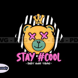 cool teddy bear stretwear, teddy bear tshirt design, streetwear teddy bear png, urban, dtg, dtf 107