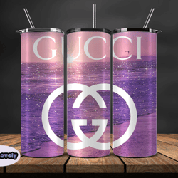 gucci tumbler wrap, gucci tumbler png, gucci logo, luxury tumbler wraps, logo fashion design by sew lovely 88
