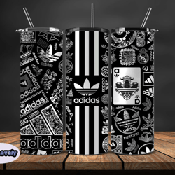 adidas tumbler wrap, adidas tumbler png, adidas logo, luxury tumbler wraps, logo fashion design by sew lovely 111